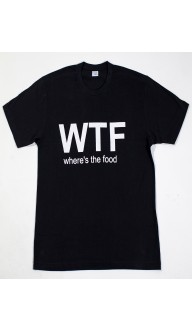 Camiseta Masc Preta WTF